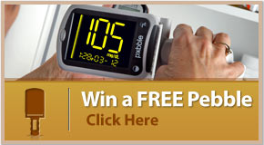 Win a Pebble Portable Low Vision Magnifier