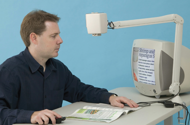 Acrobat  3-in-1 Desktop Video Magnifier - Long Arm