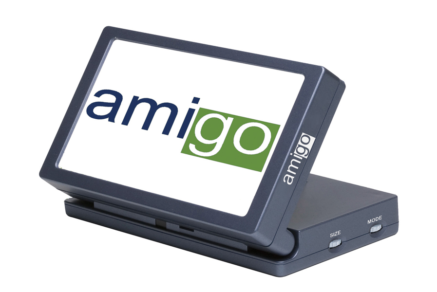 Learn About the Amigo Low Vision Portable Electronic Magnifier