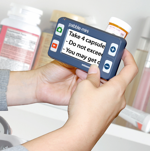 Pebble mini Portable Electronic Magnifier