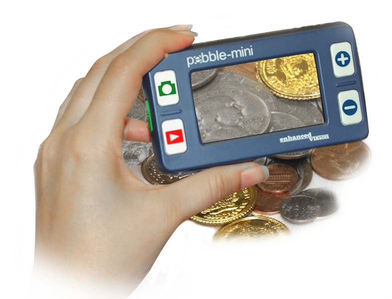 Pebble mini Portable Electronic Magnifier